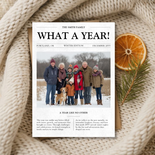 Tarjeta Festiva Navidades fotográficos de Mascotas de periódico Wh (Subido por el creador)