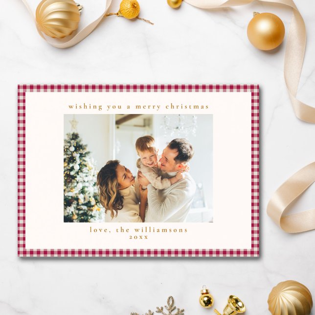 Tarjeta Festiva Navidades fotográficos de Personalizado de Cute Cr (Subido por el creador)