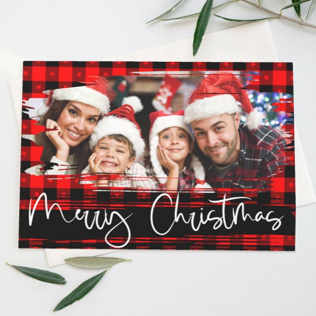 Tarjeta Festiva Navidades fotográficos personalizados de Buffalo P (Subido por el creador)