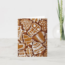 Tarjeta Festiva Navidades Gingerbread Holiday Cookies