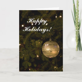 Tarjeta Festiva ¡navidades Glimmer, Felices Fiestas!