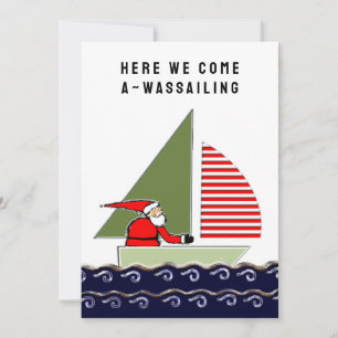 Tarjeta Festiva Navidades graciosos