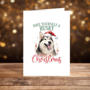Tarjeta Festiva Navidades graciosos y graciosos