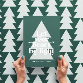 Tarjeta Festiva Navidades gráficos modernos mínimos religiosos
