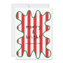 Navidades gráficos modernos mínimos rojos y blanco
