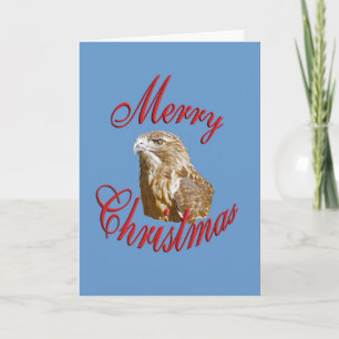 Tarjeta Festiva Navidades Hawk