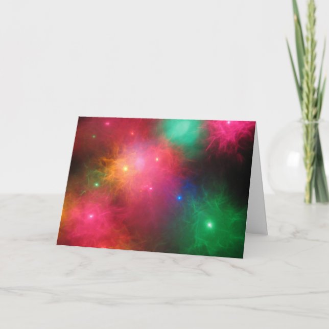 Tarjeta Festiva Navidades Haze (Anverso)