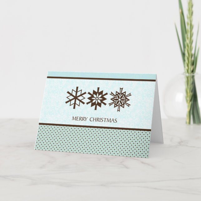Tarjeta Festiva Navidades hermosos (Anverso)