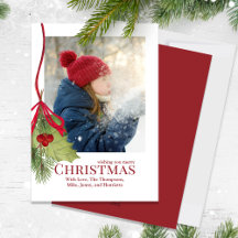 Navidades Holiday Winter Greenery Holly Photo