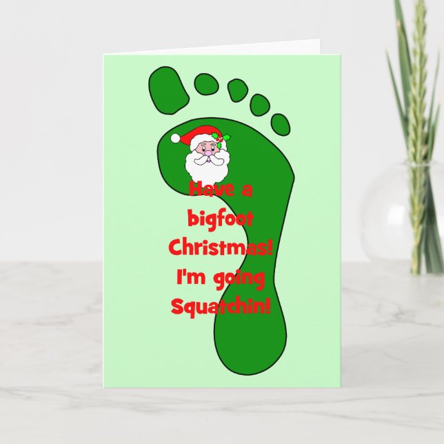 Tarjeta Festiva navidades ilegales (Anverso)