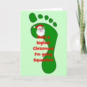 Tarjeta Festiva navidades ilegales