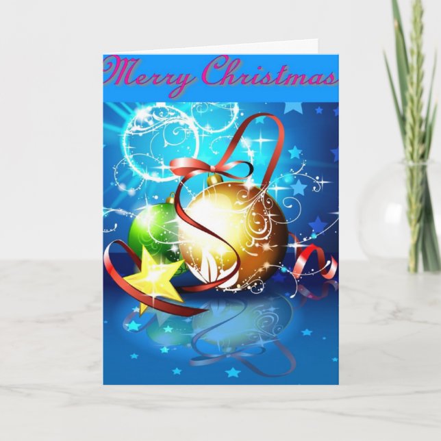 Tarjeta Festiva Navidades Inspiradores saludando (Anverso)