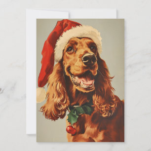 Tarjeta Festiva Navidades irlandeses