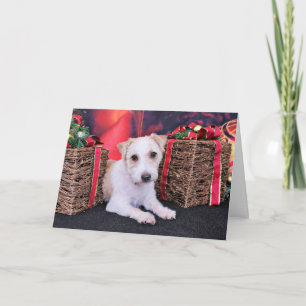 Tarjeta Festiva Navidades - Jack Russell - Wiley