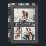 Tarjeta Festiva Navidades japoneses modernos casas nórdicas 4 moda<br><div class="desc">Modernas Navidades de Japón casas nórdicas elegantes y sencillas 4 diseño de tarjetas de vacaciones fotográficas</div>