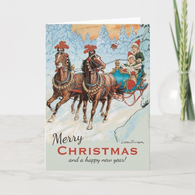 Tarjeta Festiva Navidades Jenny Nyström CC0933 (Anverso)