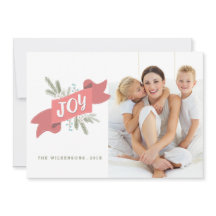 Navidades Joy Holiday Cartel de bienvenida