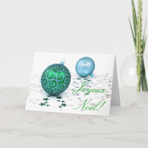 Tarjeta Festiva Navidades Joyeux Noel I