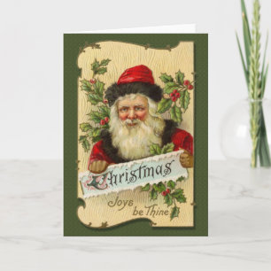 Tarjeta Festiva Navidades, Joys be Thine