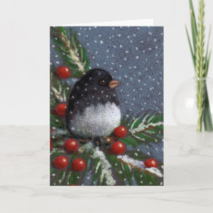 TARJETA FESTIVA NAVIDADES JUNCO