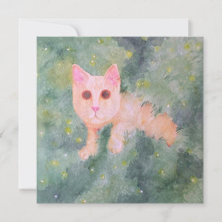 Tarjeta Festiva Navidades Kitty Card