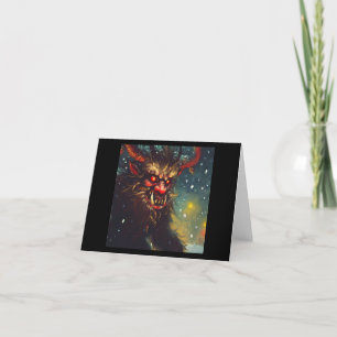 Tarjeta Festiva Navidades Krampus 4
