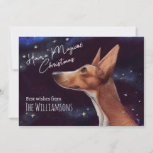 Navidades mágicos Arte de perro Whimsical