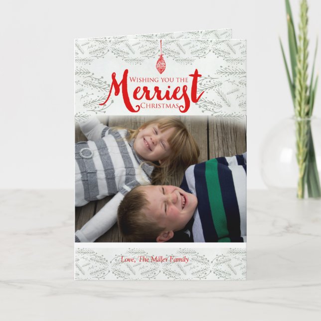 Tarjeta Festiva Navidades más valientes (Anverso)