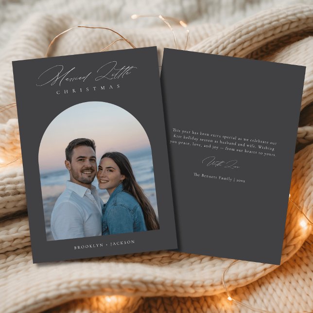 Tarjeta Festiva Navidades menores casados | Primera foto de Navida (Subido por el creador)