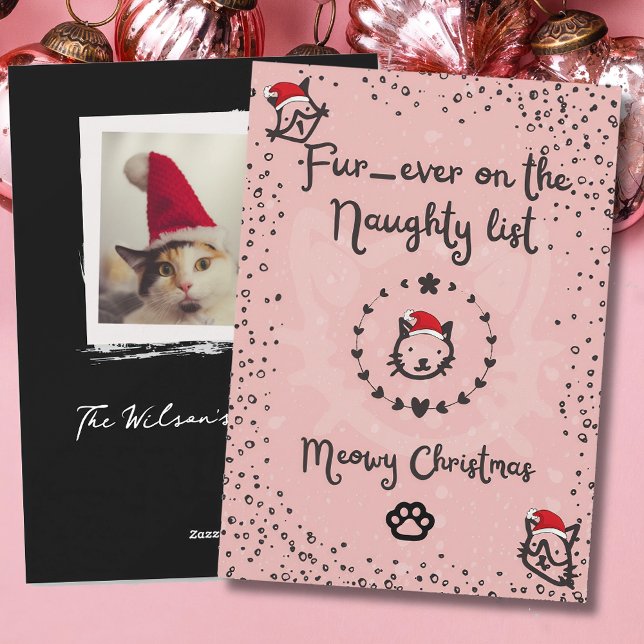 Tarjeta Festiva Navidades Meowy (Subido por el creador)