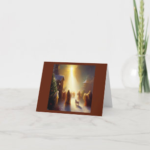 Tarjeta Festiva Navidades Milagro 1