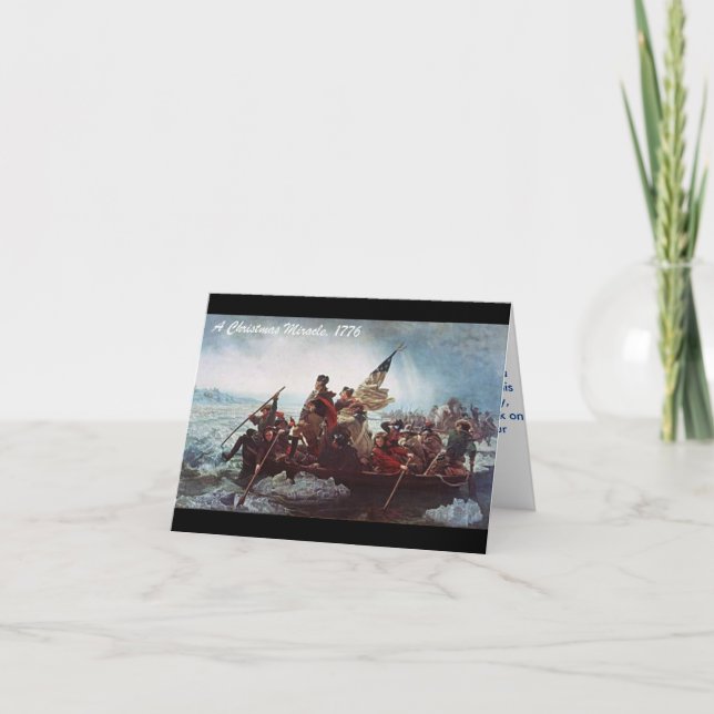 Tarjeta Festiva Navidades milagros (Anverso)