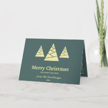 Navidades minimalis turquesa de menta de árbol y v