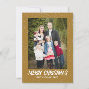 Tarjeta Festiva Navidades minimalistas   Moderna y elegante foto d