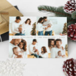 Tarjeta Festiva Navidades mínimos fotografía familiar moderna verd<br><div class="desc">Celebre las vacaciones con un toque de elegancia moderna utilizando nuestra tarjeta de vacaciones familiar de Navidades modernos y sencillos. Esta carta de diseño cuidado acoge el espíritu de la familia y la alegría de la temporada festiva, lo que le permite mostrar sus preciados recuerdos en un hermoso y personalizable....</div>