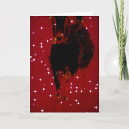 Tarjeta Festiva Navidades Misha