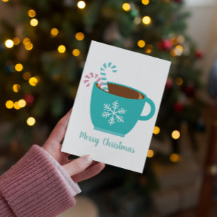 Tarjeta Festiva Navidades modernos Mug