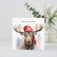 Navidades Moose Card