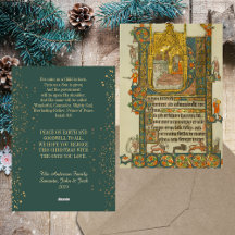 Navidades Natividad Cristiana Medieval Católica