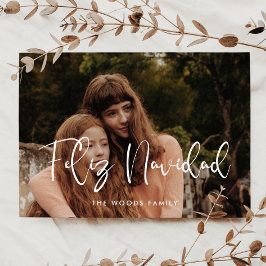 Tarjeta Festiva Navidades navideños musicales felices modernos fot