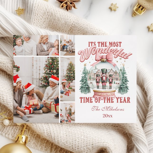 Tarjeta Festiva Navidades Nudiciarios Rosados 5 Foto De Wonderland (Subido por el creador)