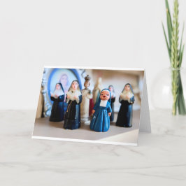 Tarjeta Festiva Navidades Nuns