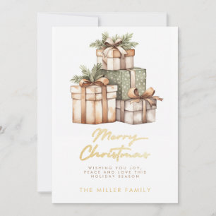 Tarjeta Festiva Navidades obsequian a Exchange Elefante Blanco