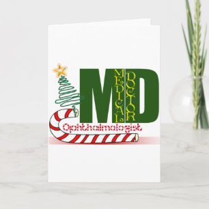 TARJETA FESTIVA NAVIDADES OPHTHALMOLOGISTA
