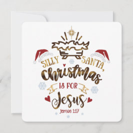 Tarjeta Festiva NAVIDADES PARA JESUS Christian Kid's