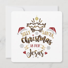 Tarjeta Festiva NAVIDADES PARA JESUS Christian Kid's