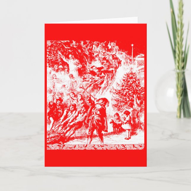 Tarjeta Festiva Navidades pasados (Anverso)