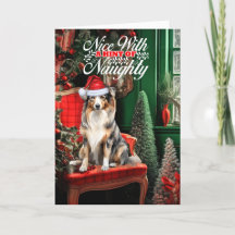Navidades pastores australianos perros traviesos o