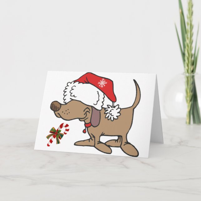 TARJETA FESTIVA NAVIDADES PERRO BETS TODOS LOS TRATADOS A LOS NAVI (Anverso)