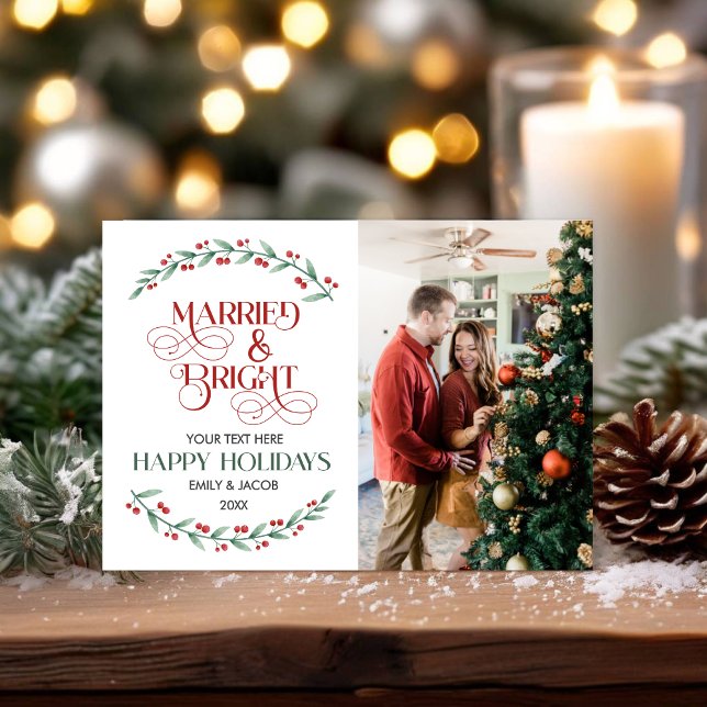 Tarjeta Festiva Navidades Personalizado Collage de fotos Elegante  (Subido por el creador)